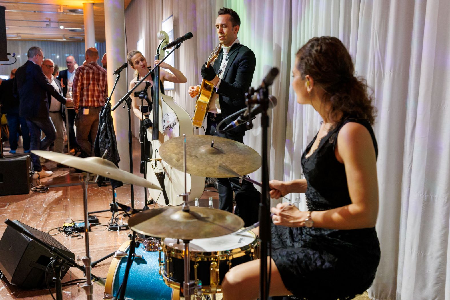 Musikalische Darbietung bei der Statuskonferenz DigitalPakt Schule 2024